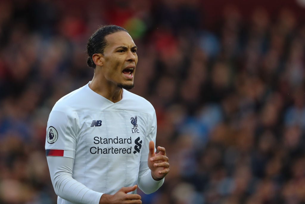 Liverpool fans love the post match comments Virgil van Dijk made in the tunnel at Villa Park.
