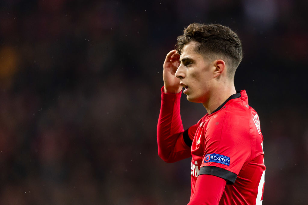 Bild have reported that Liverpool have held talks with the agent of Kai Havertz.