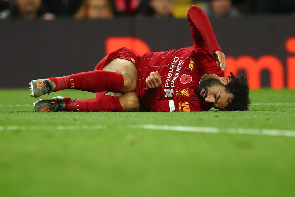 Mohamed Salah, injuries