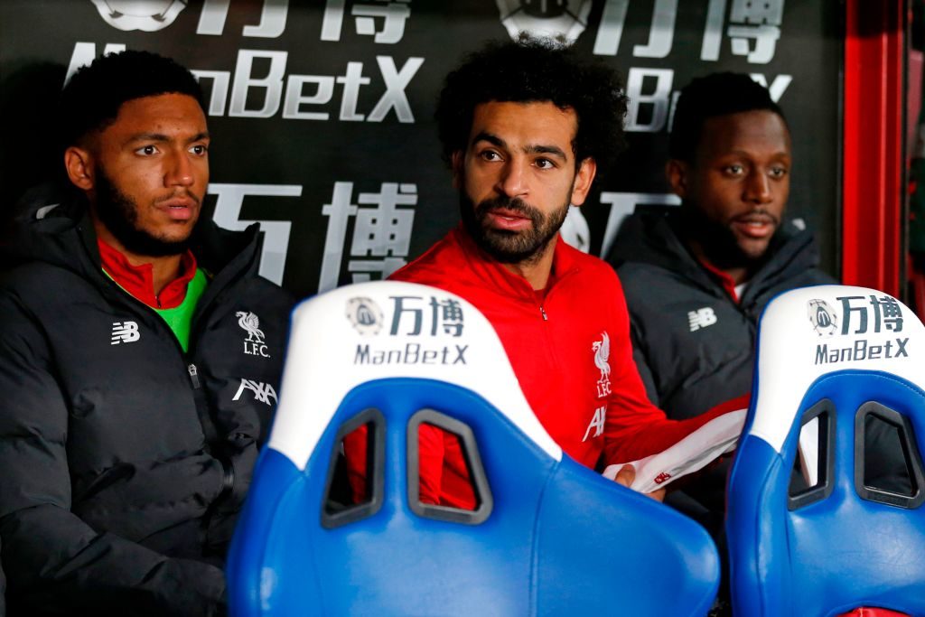 Joe Gomez, Mohamed Salah, Divock Origi