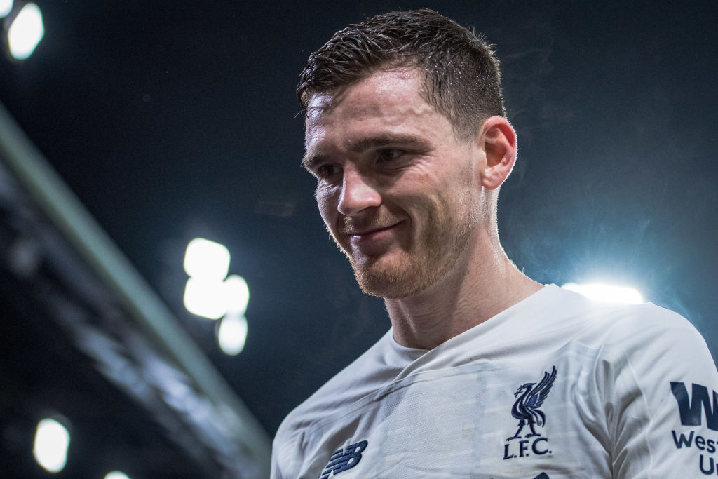 The latest Andy Robertson injury update is great news for Liverpool.