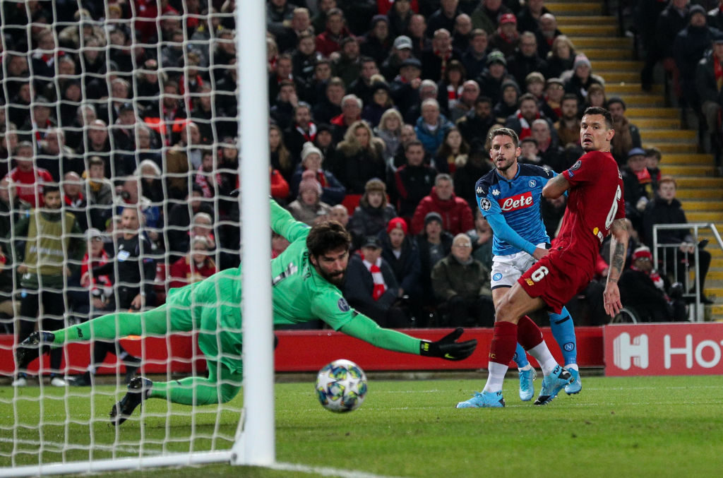 Dries Mertens, Liverpool 1-1 Napoli