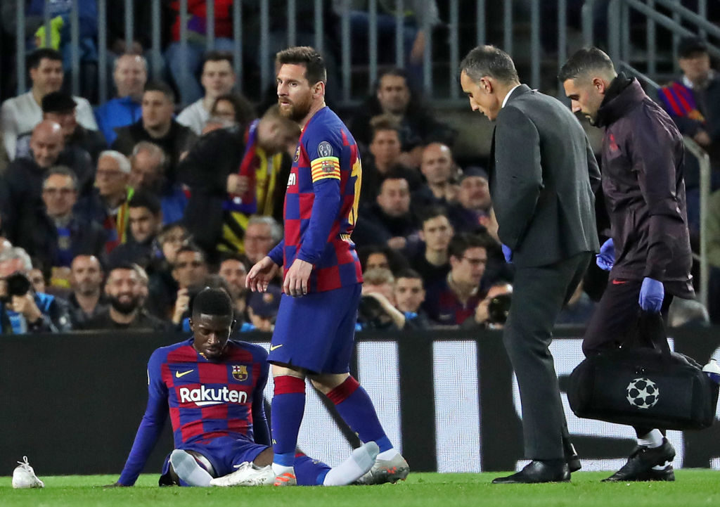 Ousmane Dembele, Lionel Messi