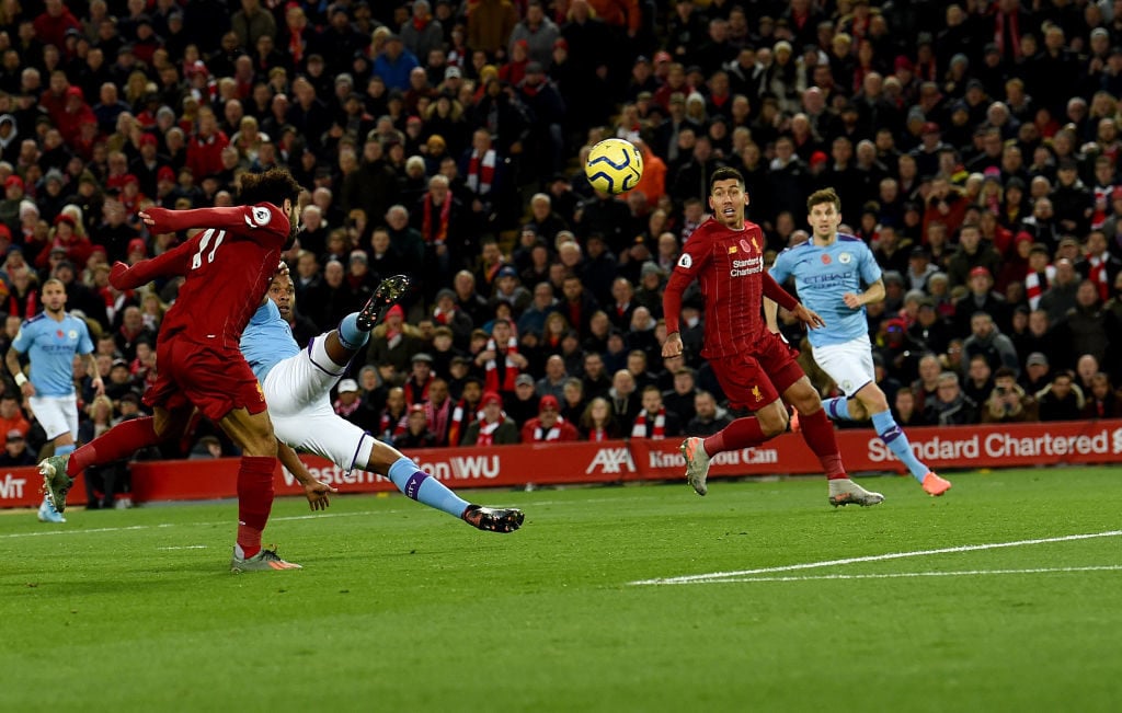 Mohamed Salah scores