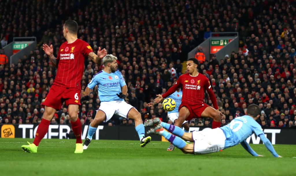 Manchester City fans cannot argue with the Trent Alexander-Arnold handball incident.