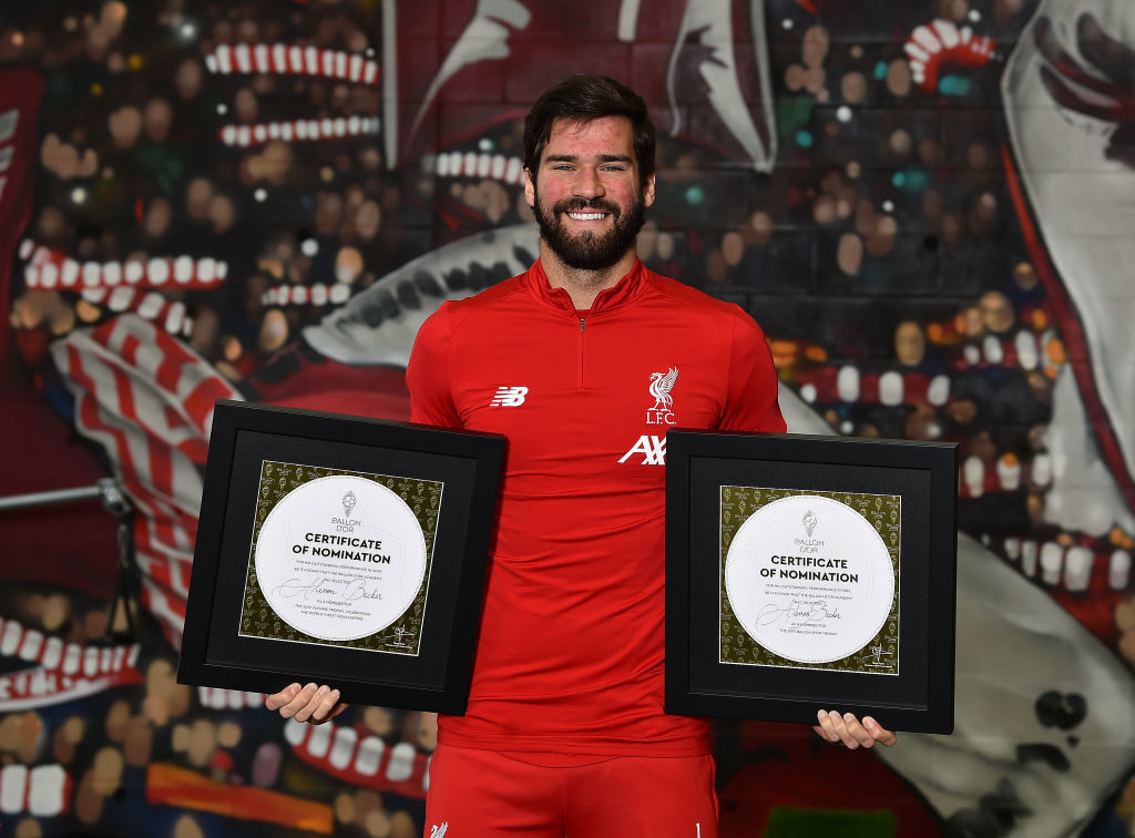 Alisson Becker, Ballon d'Or