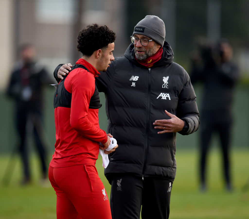 Curtis Jones, Jurgen Klopp