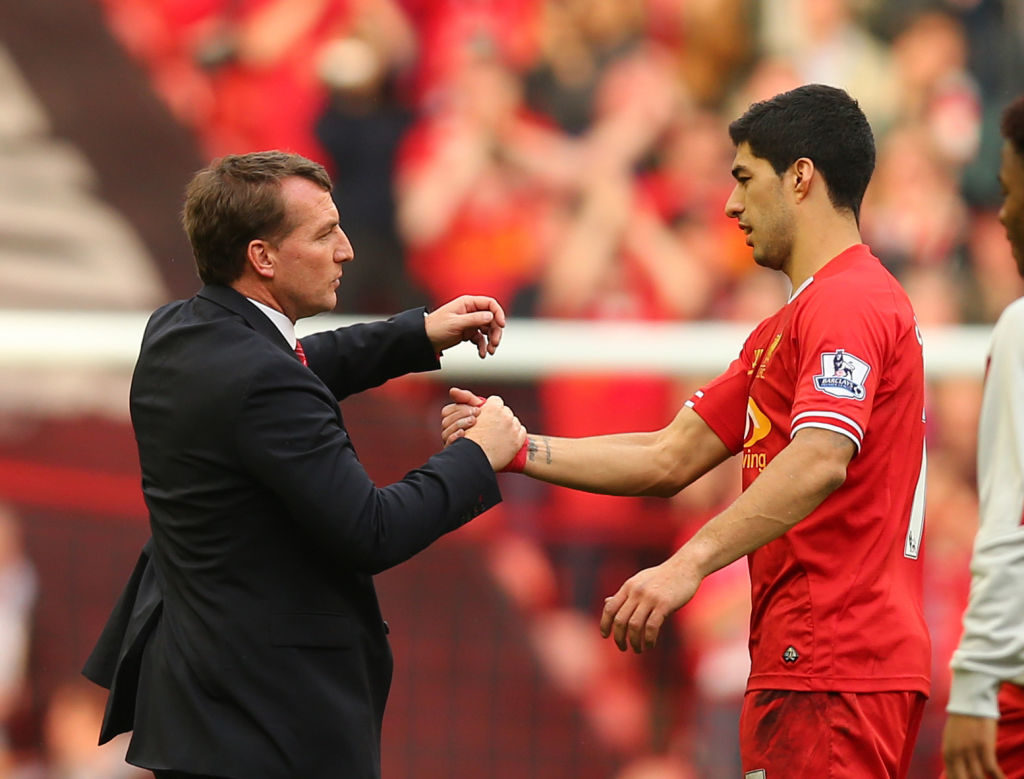 Brendan Rodgers, Luis Suarez