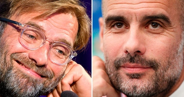Pre match press conference shows difference in mentality between Klopp and Guardiola.