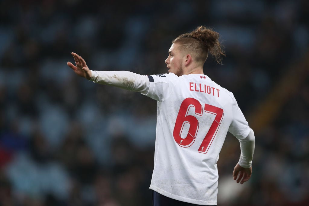 Liverpool fans have been drooling over the Harvey Elliott display against Aston Villa.