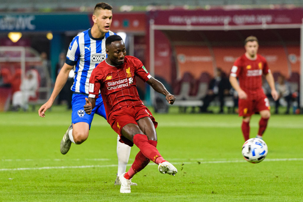 Naby Keita scores v Monterrey