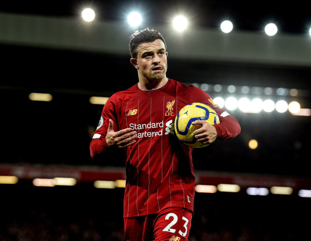 Xherdan Shaqiri looks set to leave Liverpool.