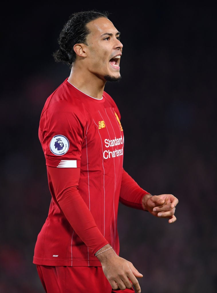 Virgil van Dijk is in the confirmed Liverpool lineup to face Bournemouth.