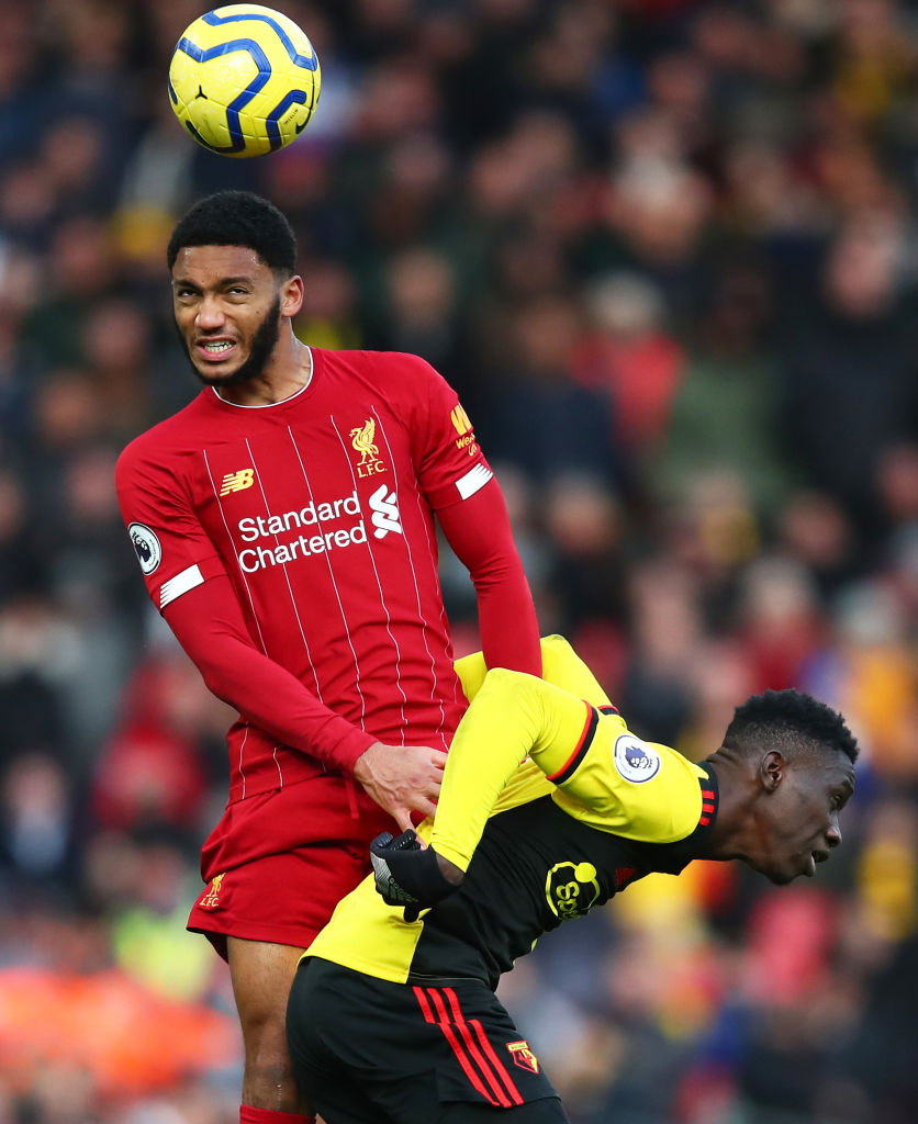 Joe Gomez has to start every game in the New Year.