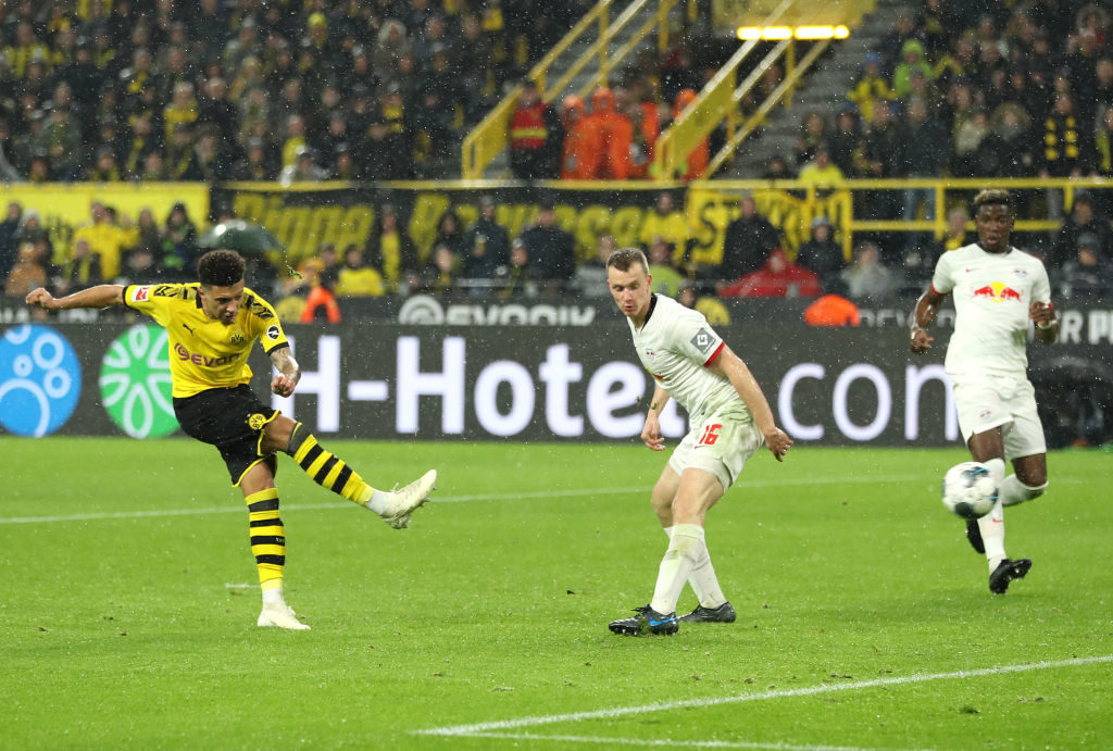 Jadon Sancho breaks Bundesliga record