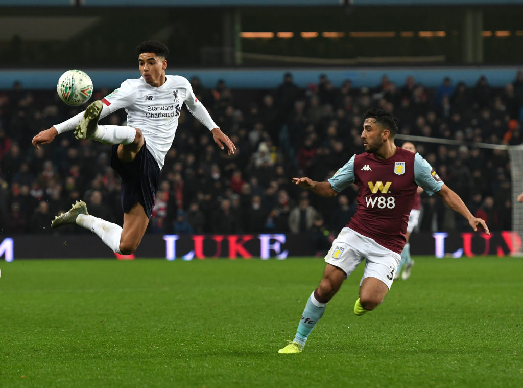 Ki-Jana Hoever, Aston Villa v Liverpool