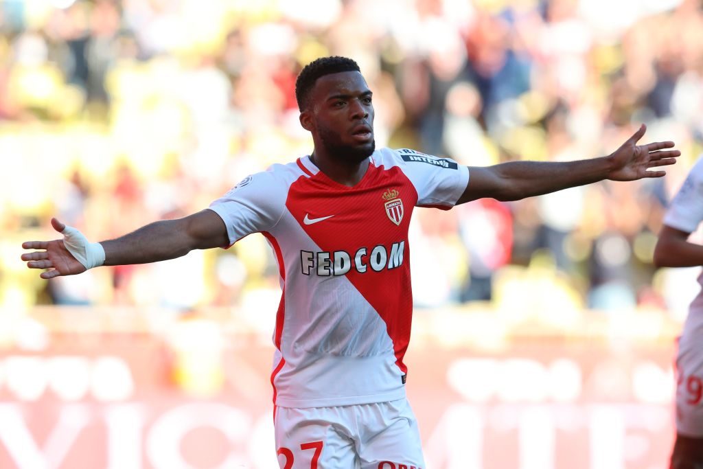 Thomas Lemar whilst at Monaco.