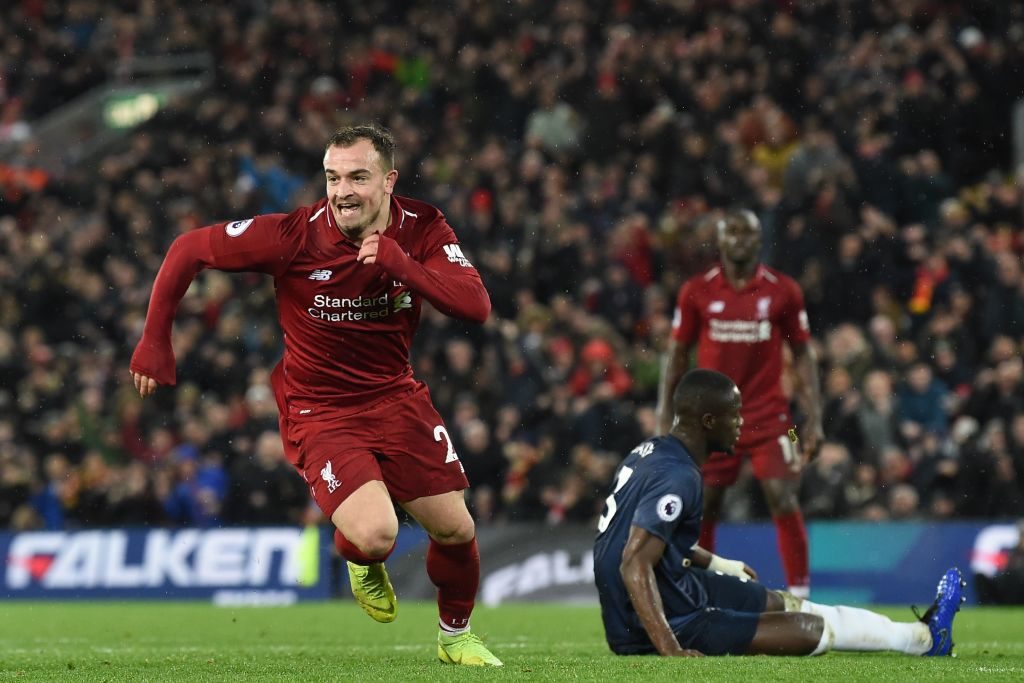 Shaqiri stepped up last season but is currently injured.