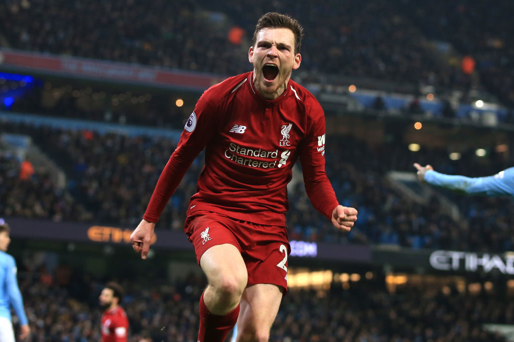 Andy Robertson wants to finish his career at Anfield.