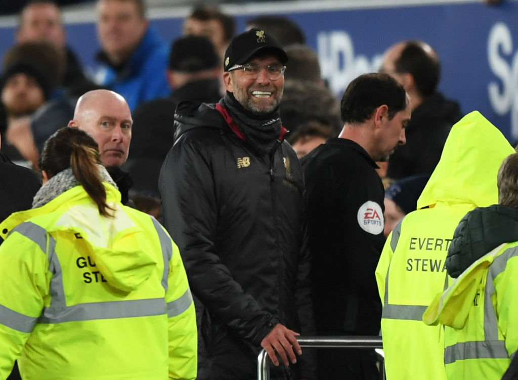 Liverpool could win the league at Goodison Park and get a guard of honour at the Etihad Stadium.