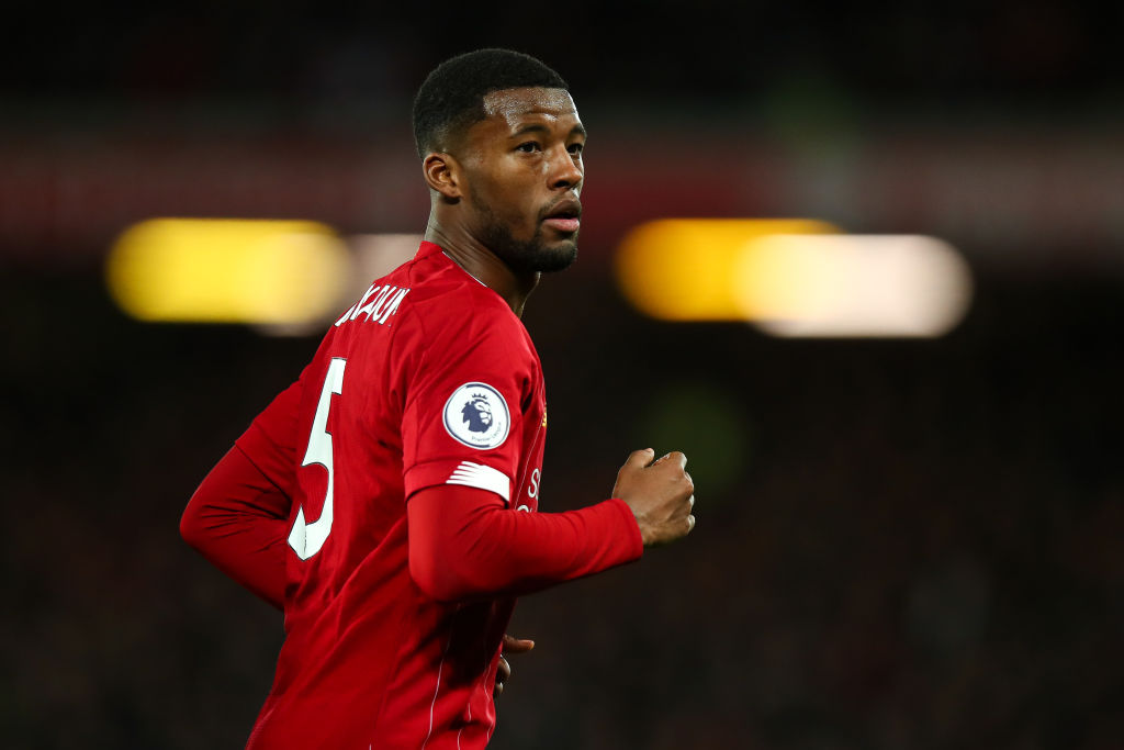 Gini Wijnaldum has refused to rule out a Liverpool exit. 