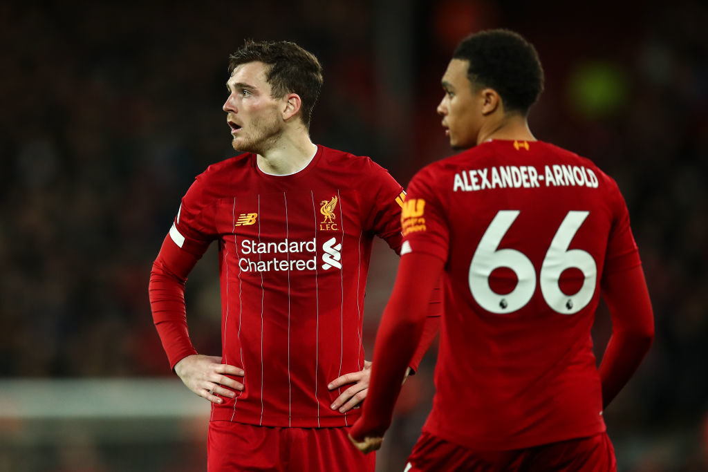 Andy Robertson and Trent Alexander-Arnold