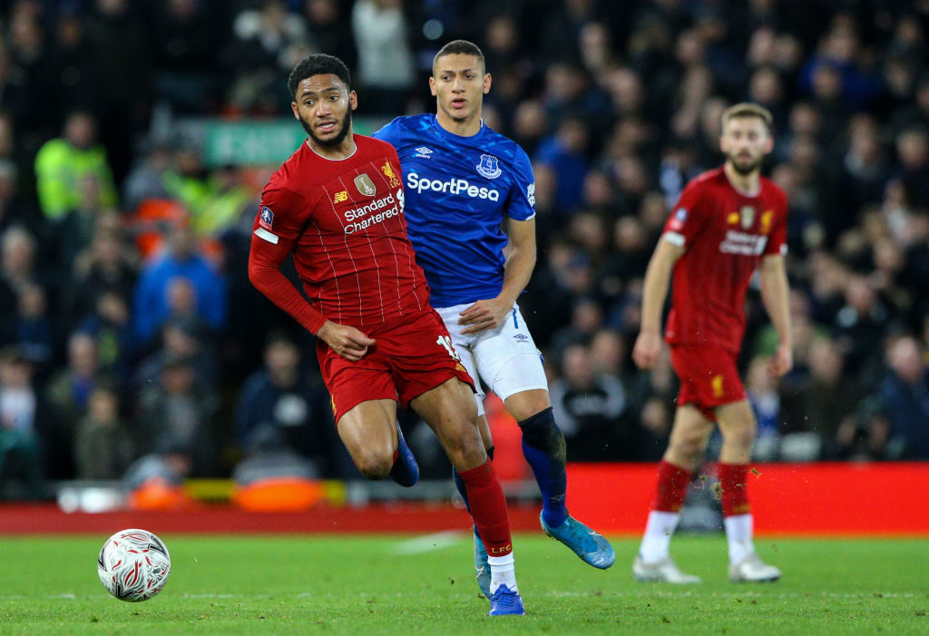 Joe Gomez put in a wonderful performance against Everton.