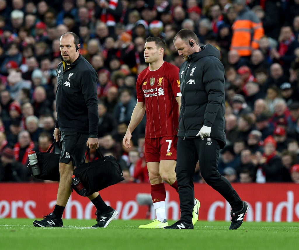 Jürgen Klopp has confirmed that James Milner and Naby Keita are unavailable for the Spurs game.