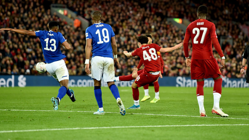 Liverpool beat Everton in the FA Cup thanks to a Curtis Jones goal.