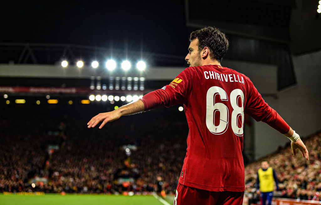 According to Sky Sports, Liverpool could be set to offer Pedro Chirivella a new contract.