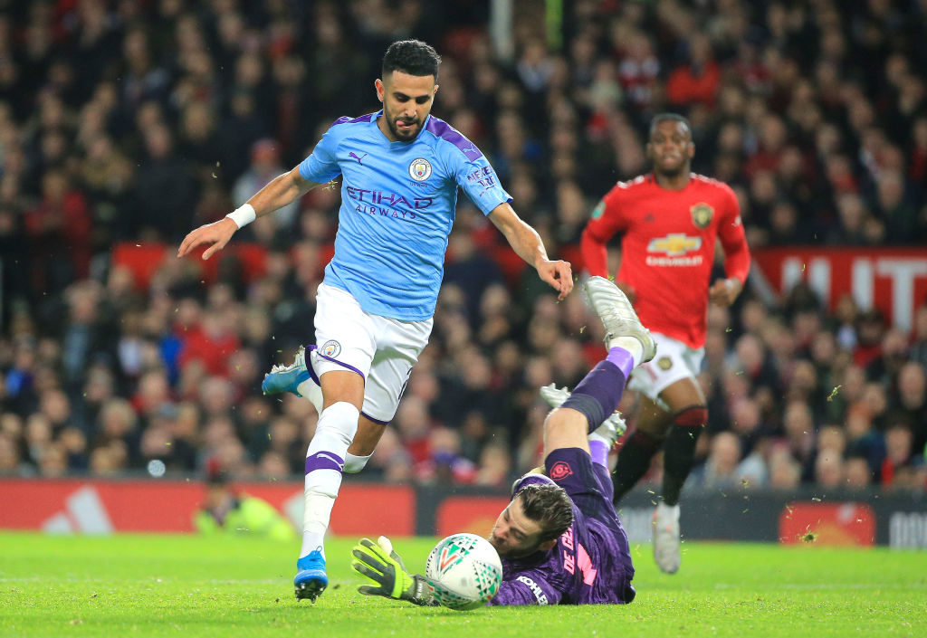 Riyad Mahrez helped Manchester City run their rivals ragged.