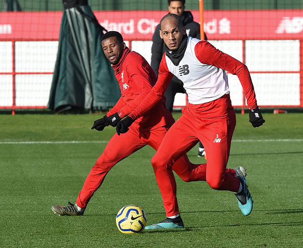 Fabinho has just returned to training.