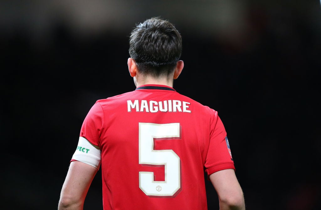 Maguire isn't fast enough for Mo Salah. 