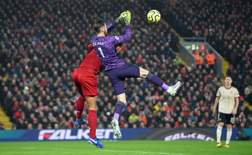Peter Walton has ruled that Manchester United were "incredibly fortunate" against Liverpool.