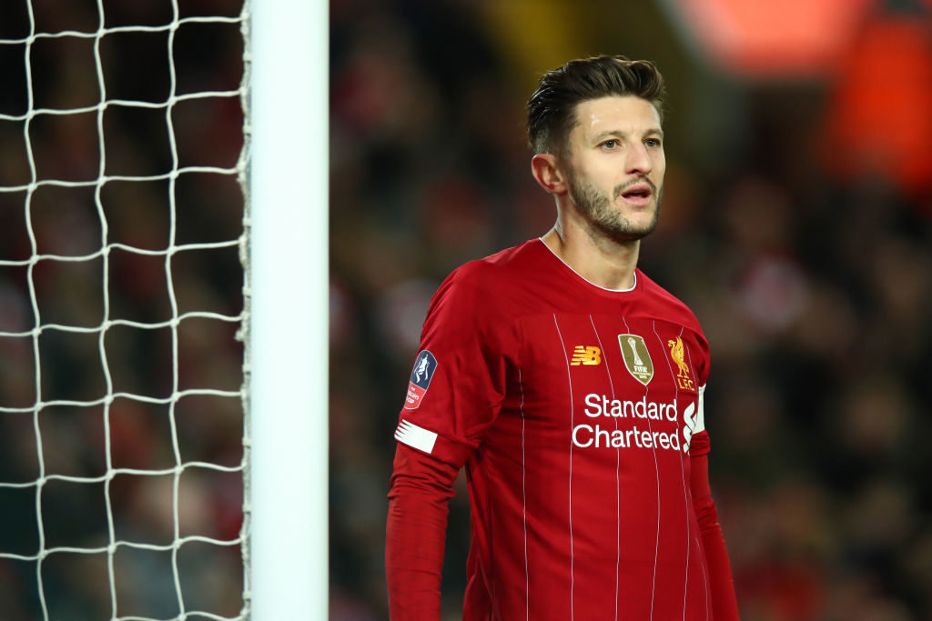 Adam Lallana will reportedly leave Liverpool in the summer.