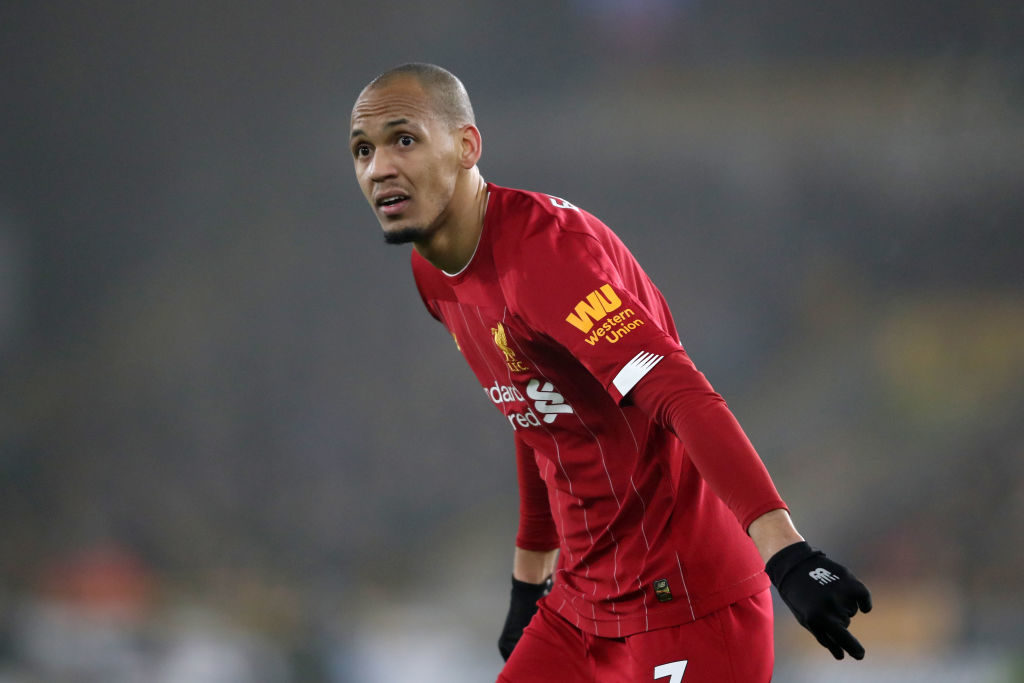 Fabinho recently returned from injury.