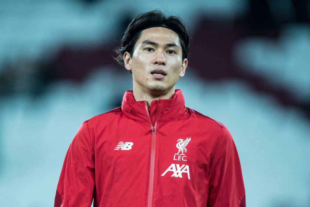 Takumi Minamino is yet to start a Premier League game.