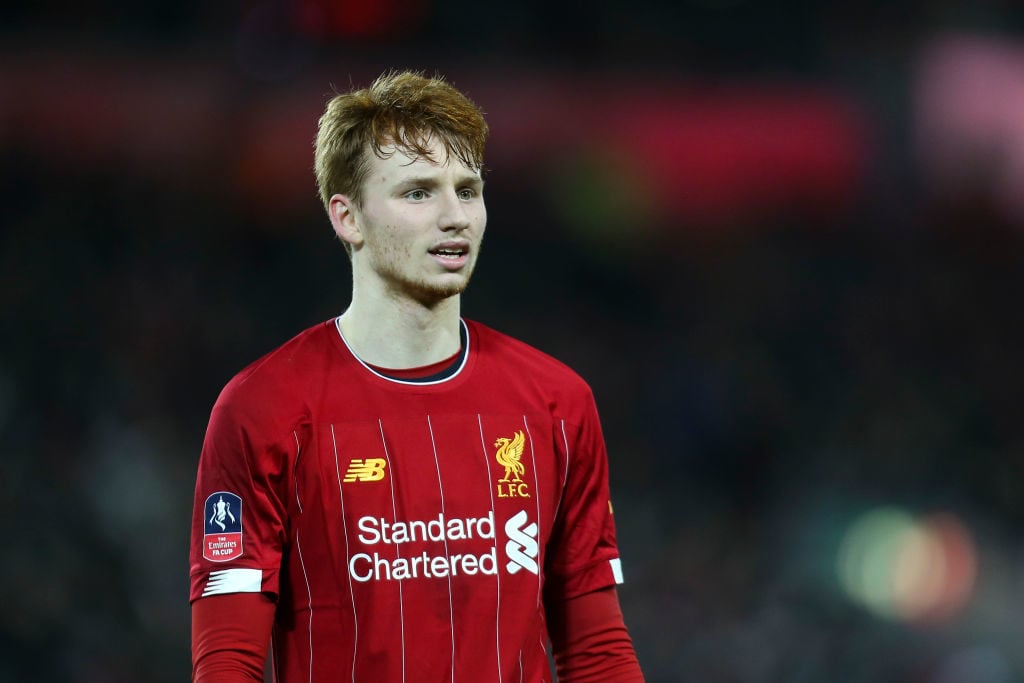 Sepp van den Berg joined Liverpool a year ago.