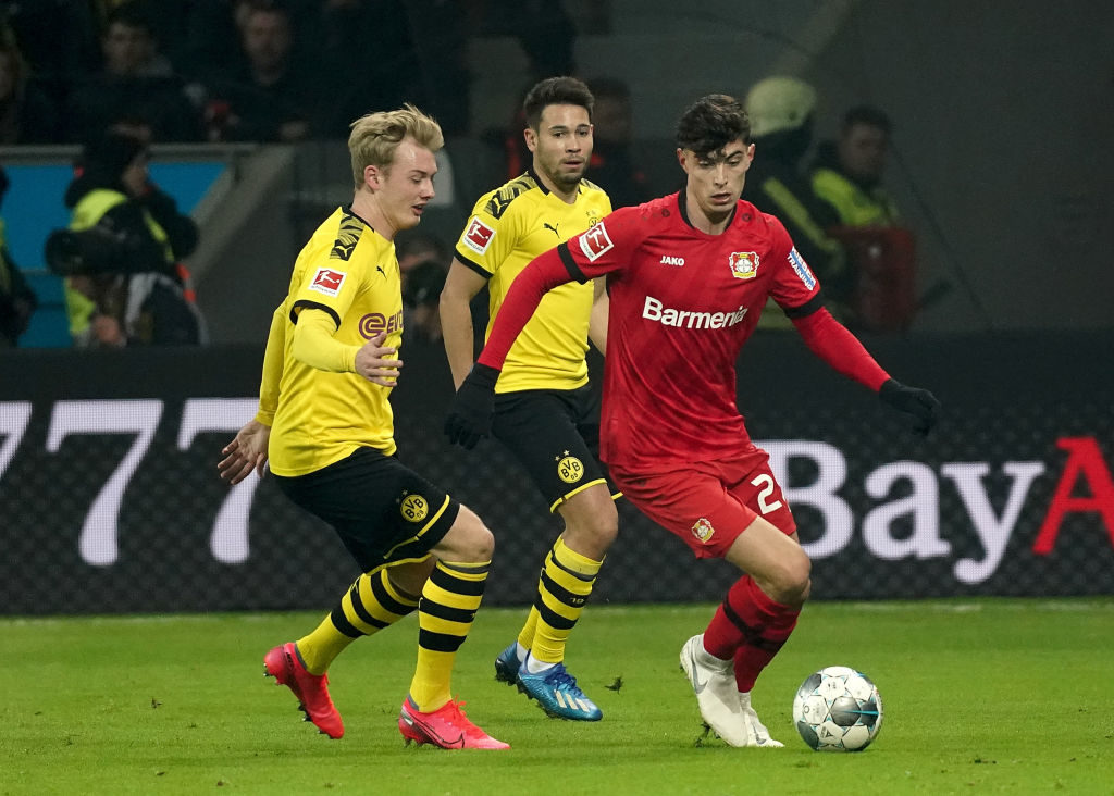 Havertz has played over 100 Bundesliga games.