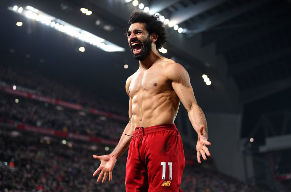 Mohamed Salah has a sensational goal record.