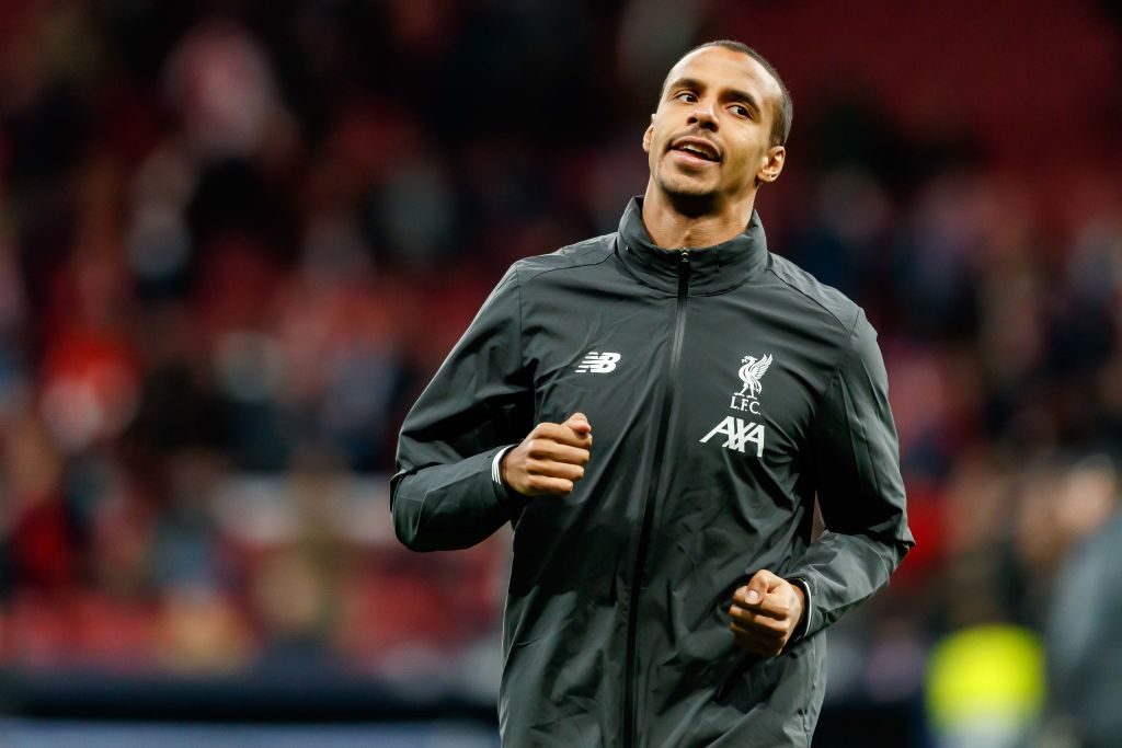Joel Matip was Septembers Player of the Month.