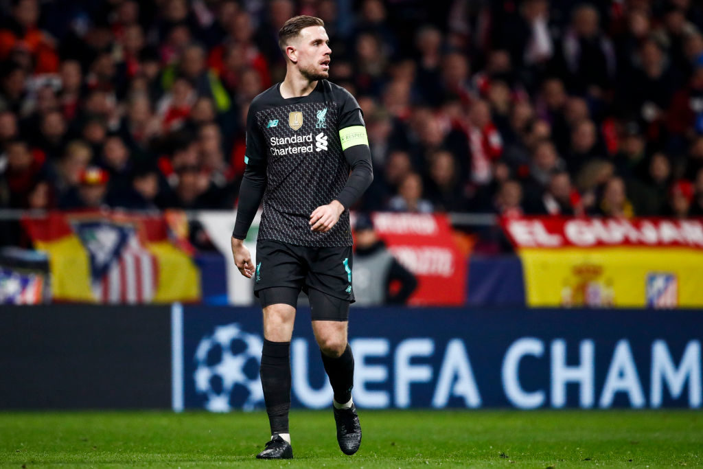 Liverpool have missed Jordan Henderson.