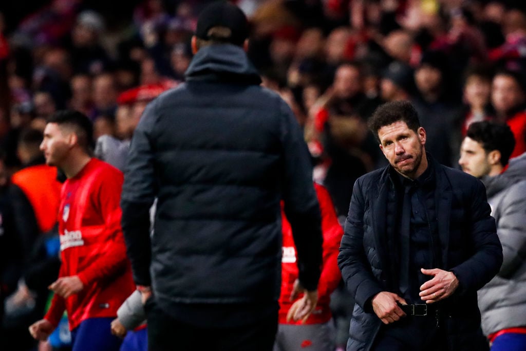 Diego Simeone oversaw a victory on Tuesday.