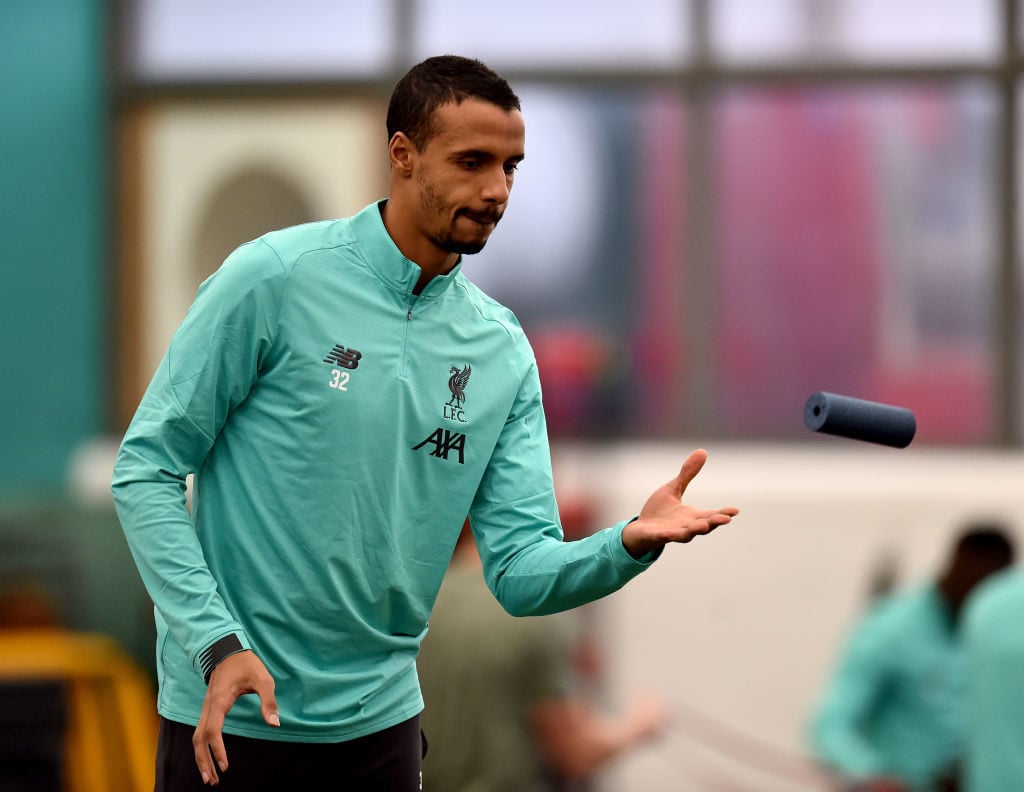 Joel Matip is back and ready to fight for his place.