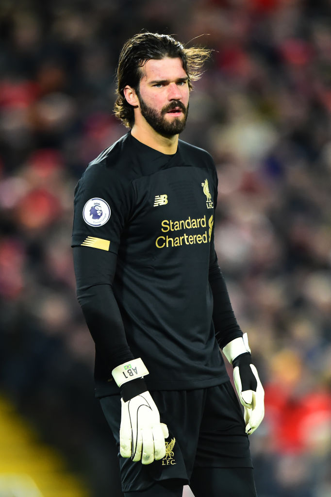 Alisson Becker starts in our predicted Liverpool lineup to face Watford.