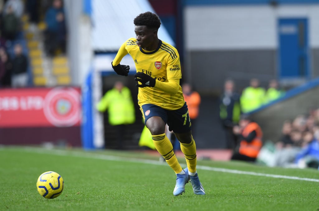 Bukayo Saka has made a name for himself this season.