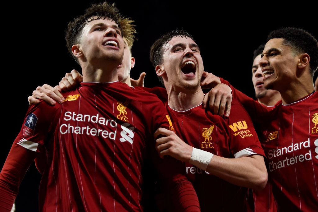 Liverpool's youngsters looked just like the senior side.