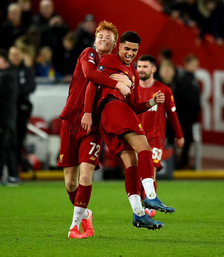 Sepp van den Berg and Ki-Jana Hoever kept a clean-sheet against Shrewsbury Town.