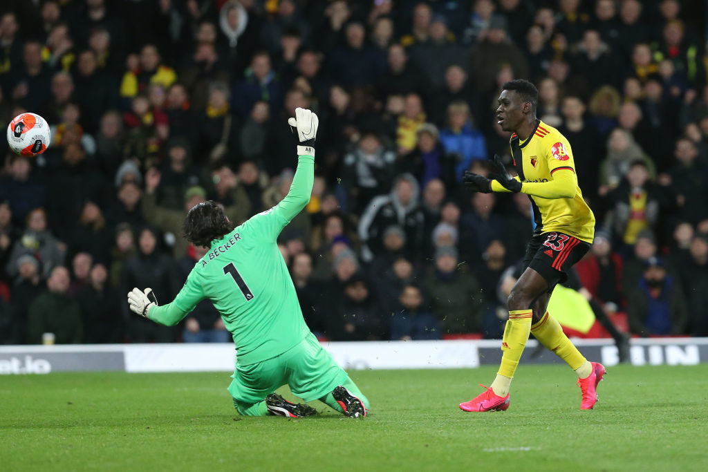 Sarr scores his second of the game.