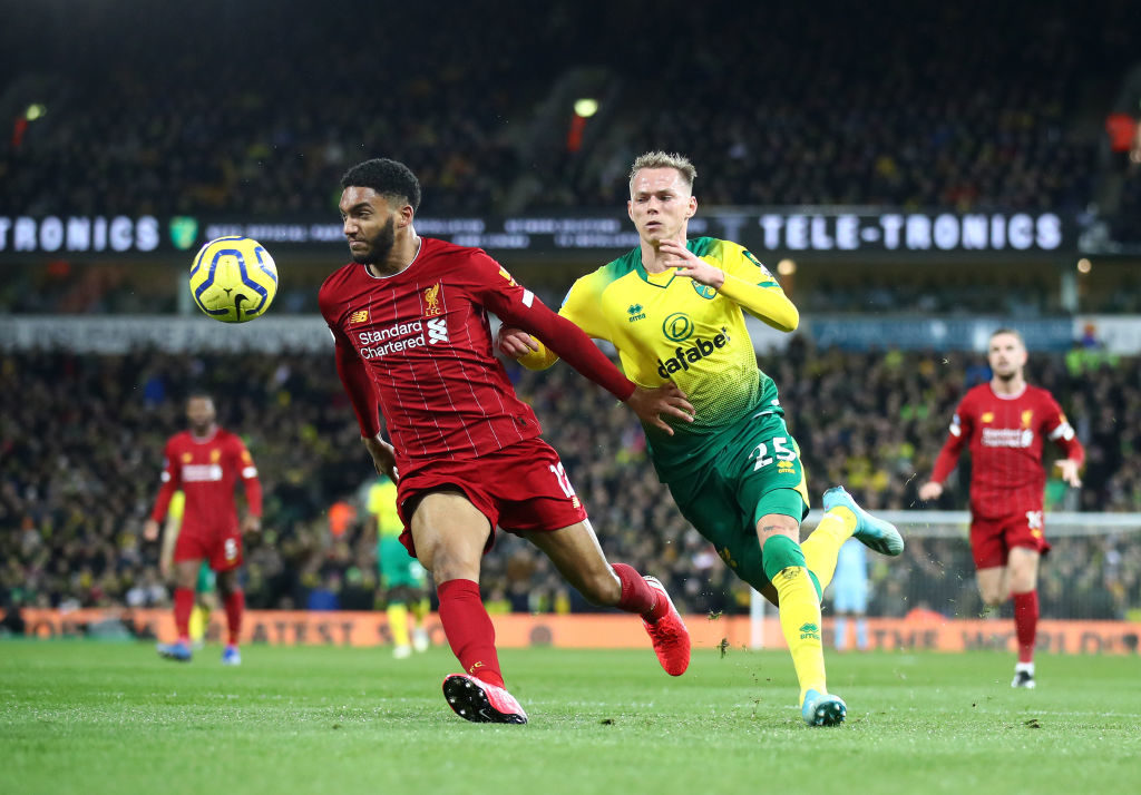 Joe Gomez has been in fantastic form.